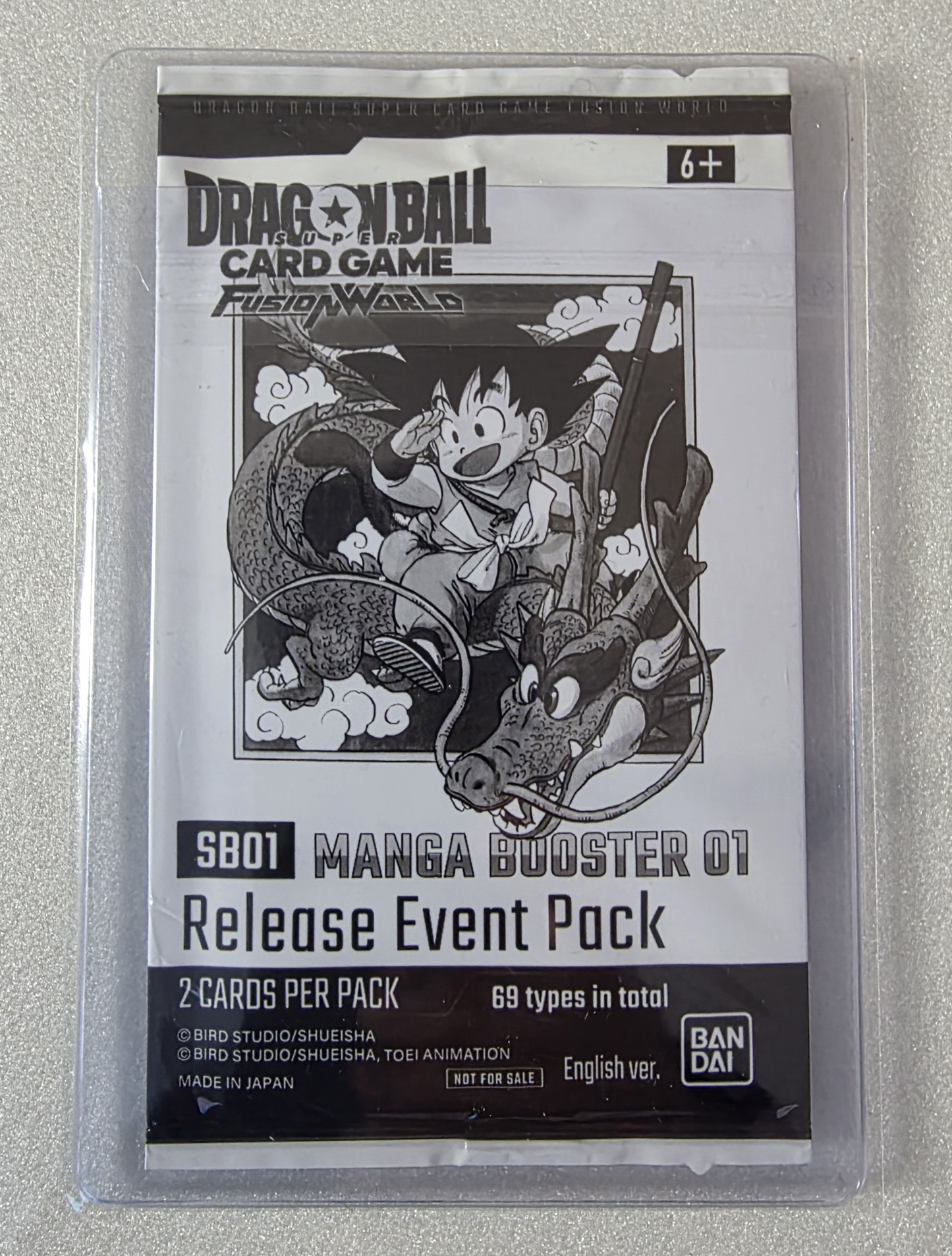 SB01 Manga Booster 01 Release Event Pack (Sealed)