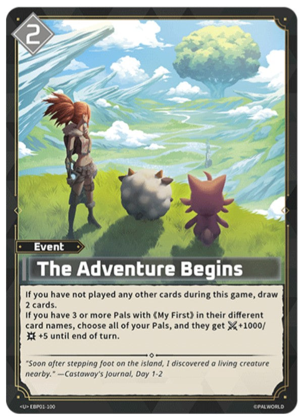The Adventure Begins