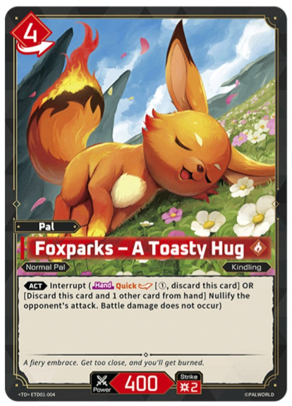Foxparks – A Toasty Hug