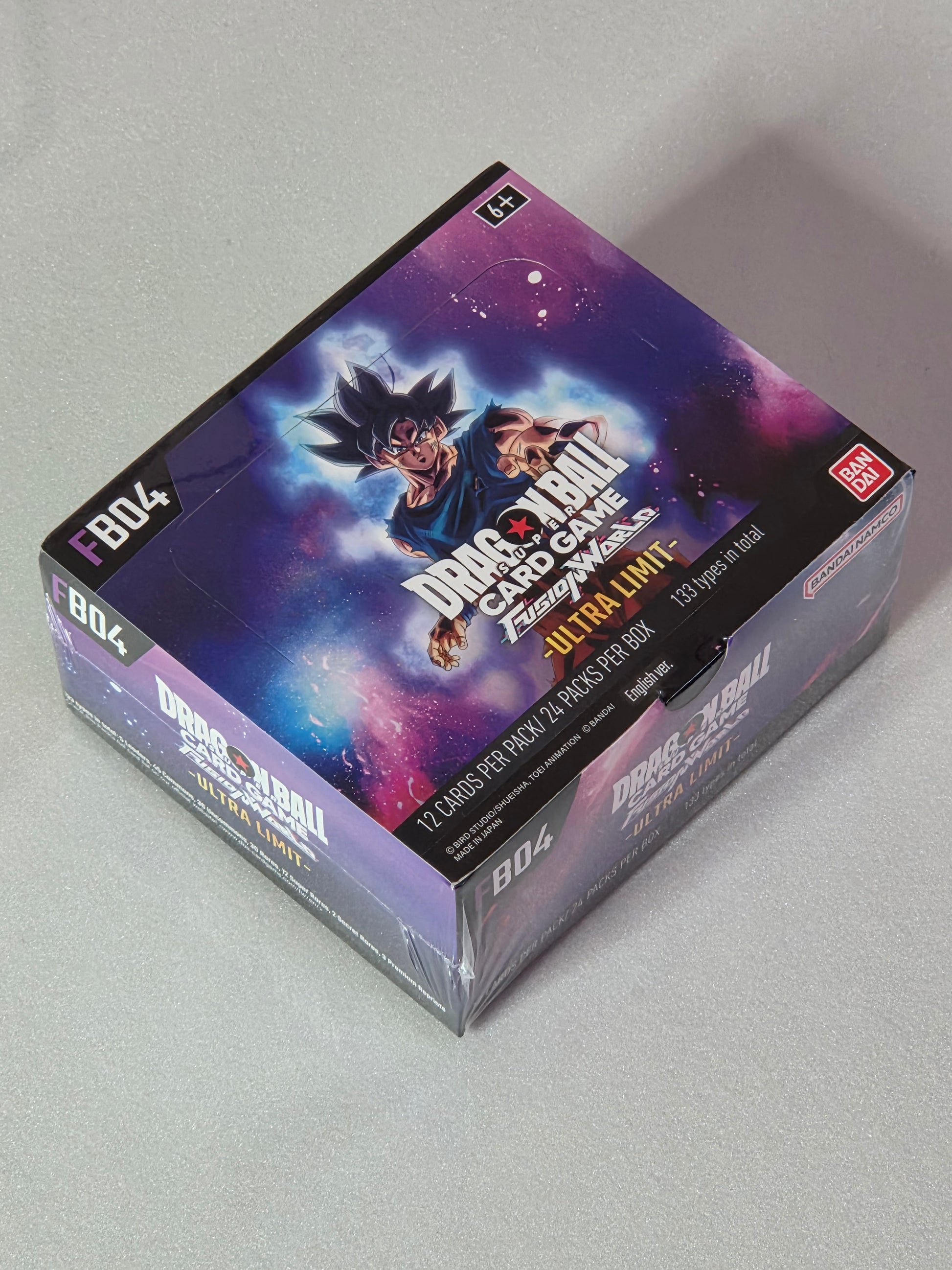 Dragon Ball Super Fusion World Ultra Limit Booster Box FB04 English Factory Sealed
