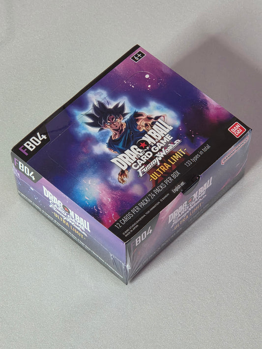 Dragon Ball Super Fusion World — Ultra Limit Booster Box (FB04) English Sealed