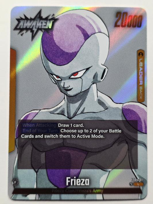 Dragon Ball Fusion World Frieza Leader Card Starter Set 04 FS04-01