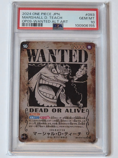 OP-09 Wanted Poster Teach