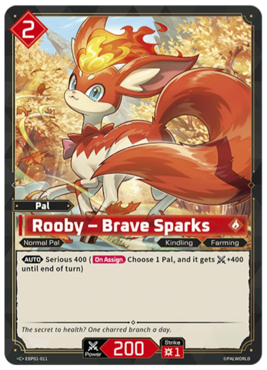 Rooby – Brave Sparks