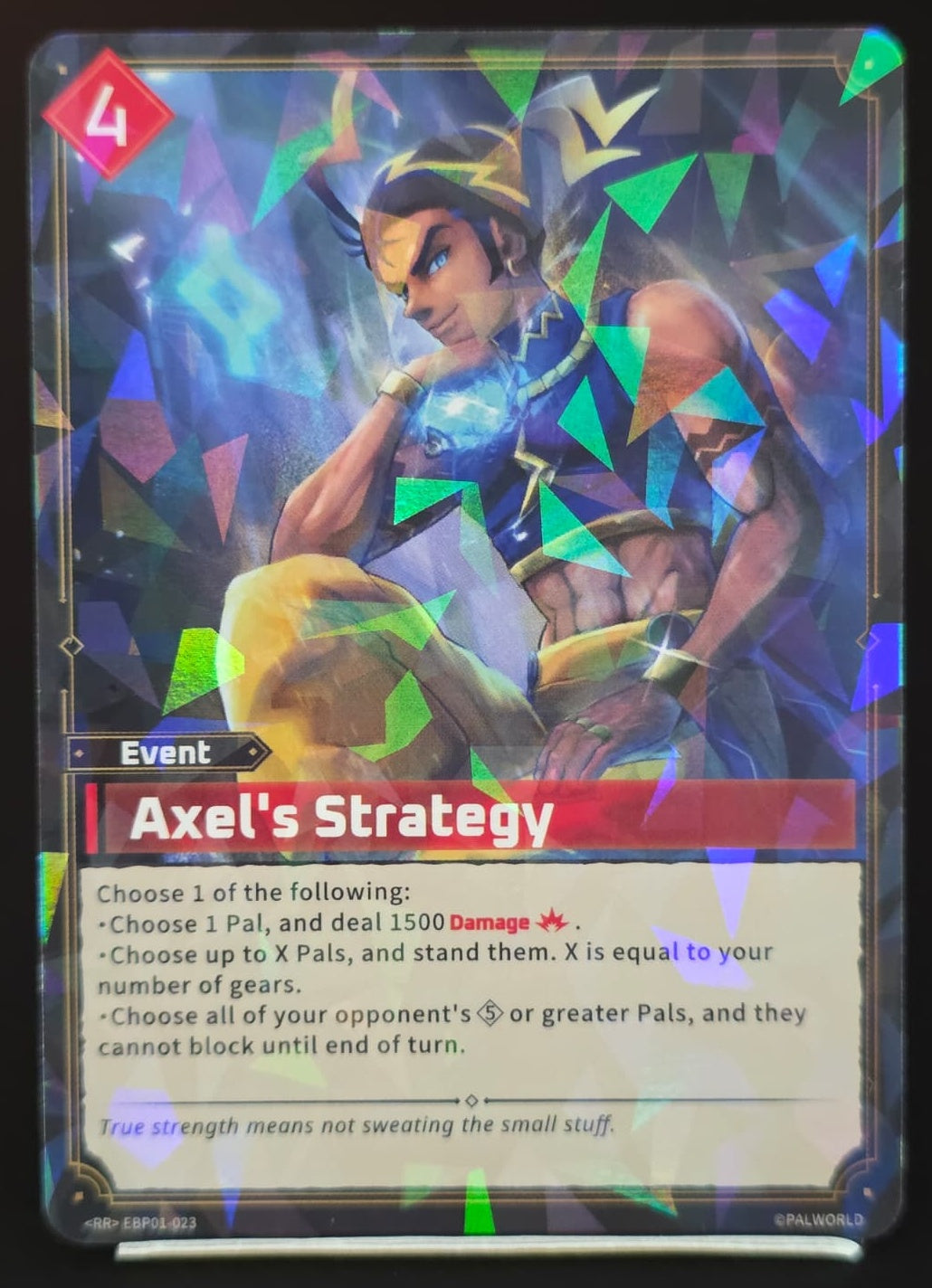 Axel's Strategy EBP01-023 RR Palworld TCG