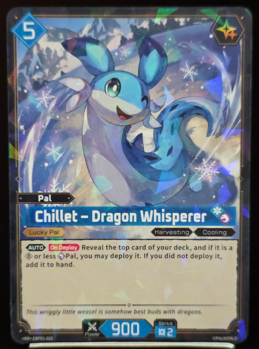 Chillet – Dragon Whisperer EBP01-025 RR Palworld TCG