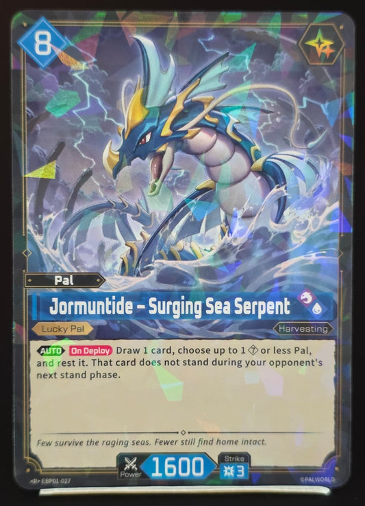 Jormuntide – Surging Sea Serpent EBP01-027 R Palworld TCG