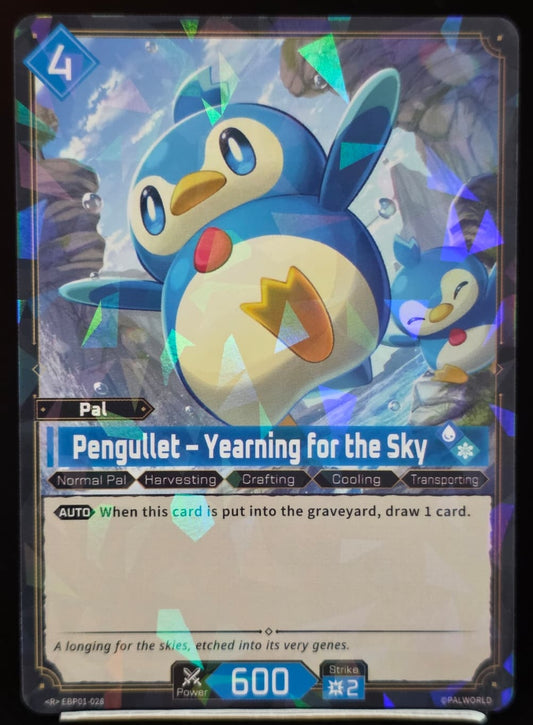 Pengullet – Yearning for the Sky EBP01-028 R Palworld TCG