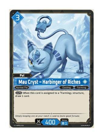 Mau Cryst – Harbinger of Riches