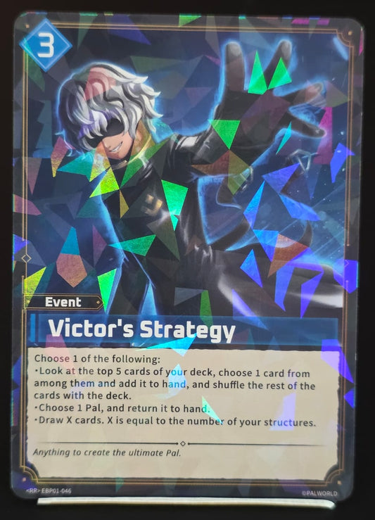 Victor's Strategy EBP01-046 RR Palworld TCG