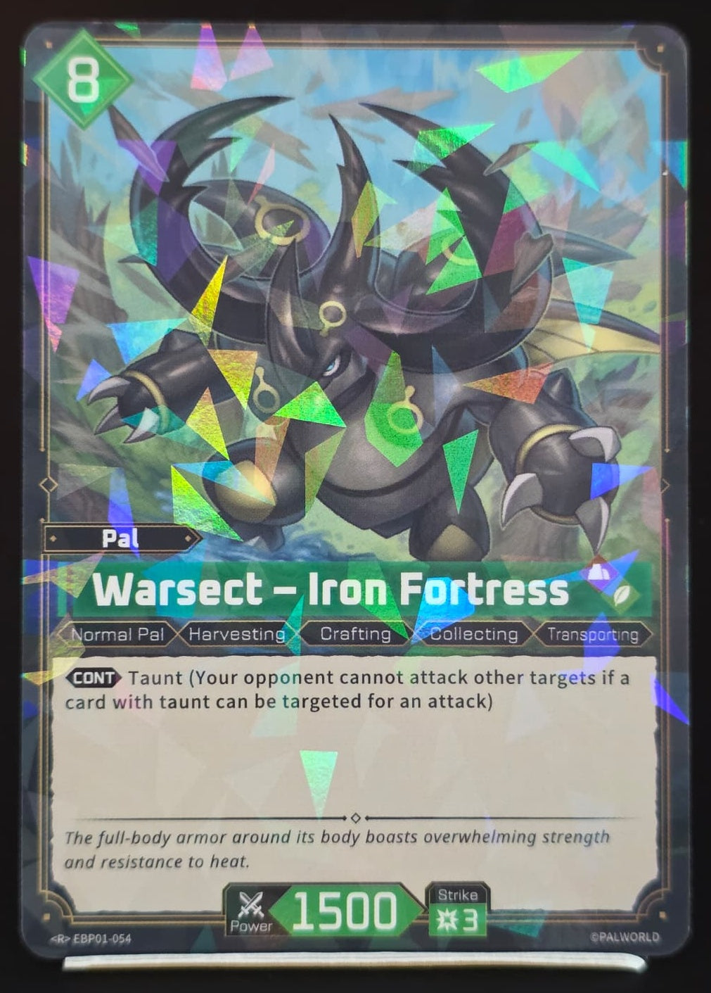 Warsect – Iron Fortress EBP01-054 R Palworld TCG