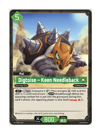 Digtoise – Keen Needleback