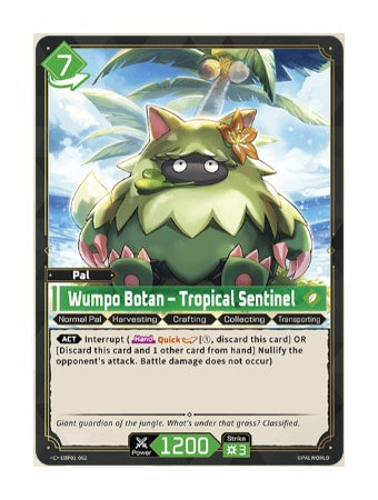 Wumpo Botan – Tropical Sentinel