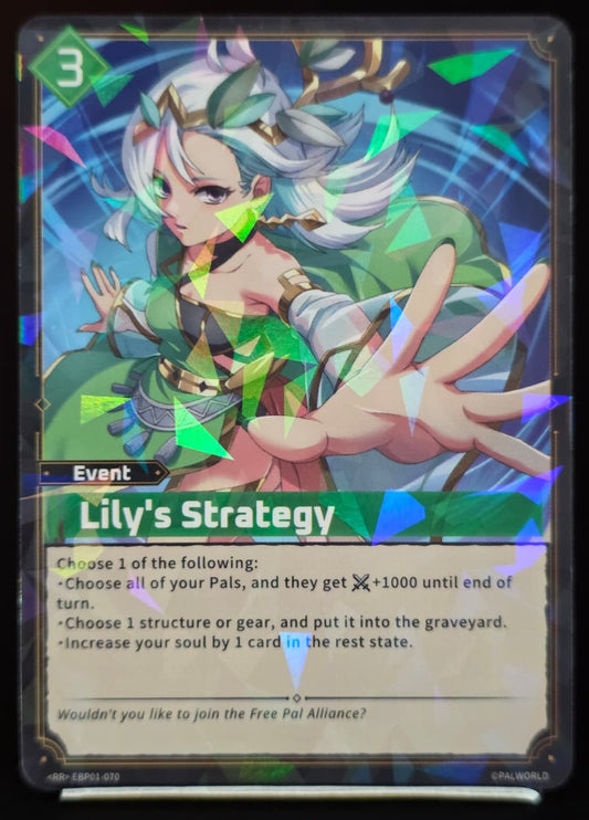 Lily's Strategy EBP01-070 RR Palworld TCG