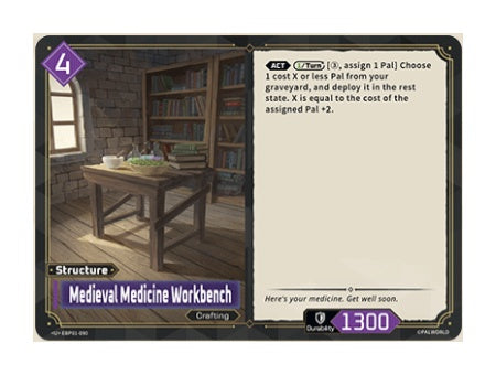Medieval Medicine Workbench