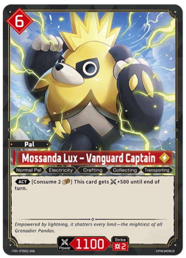 Mossanda Lux – Vanguard Captain