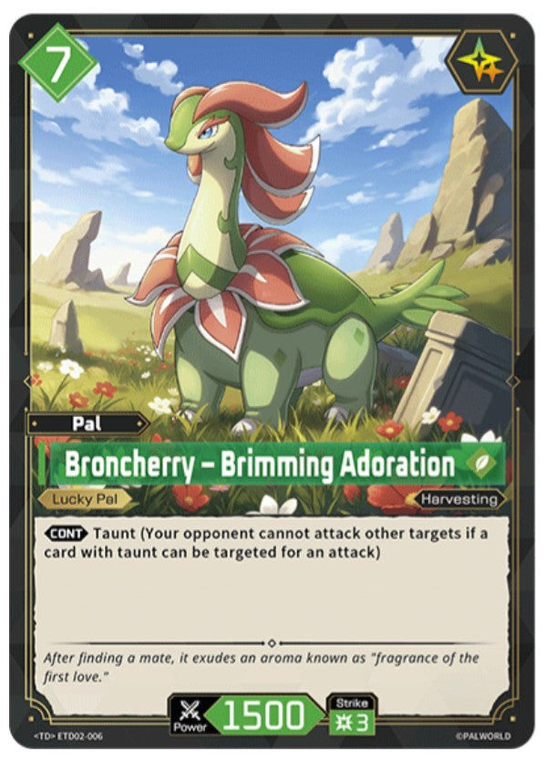 Broncherry – Brimming Adoration