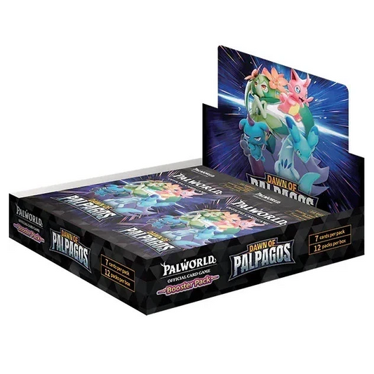 Palworld: Dawn of Palpagos — Sealed Booster Box (BP01) | Back in Stock While Supplies Last